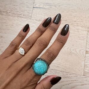 Turquoise Stone Statement Ring